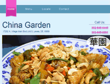 Tablet Screenshot of chinagardende.com